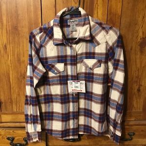Ladies flannel shirt